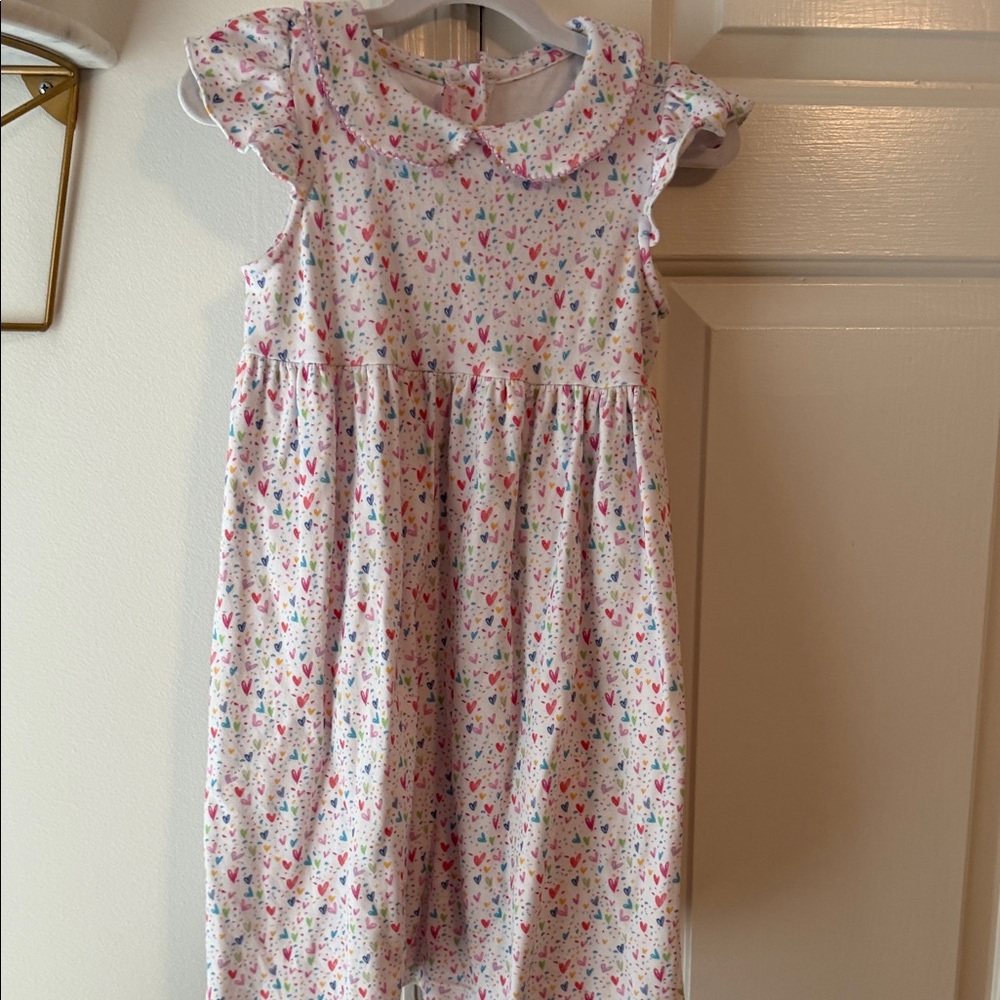 Floral Heart Print Dress